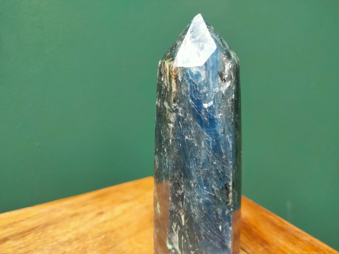 Blue Kyanite Crystal Point
