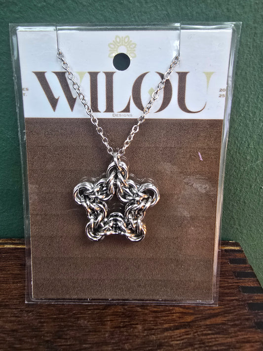 Star Necklace by Wilou Designs