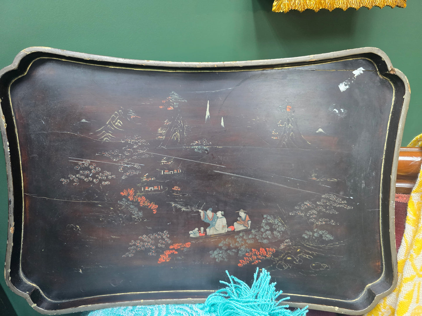 Painted Tea Tray