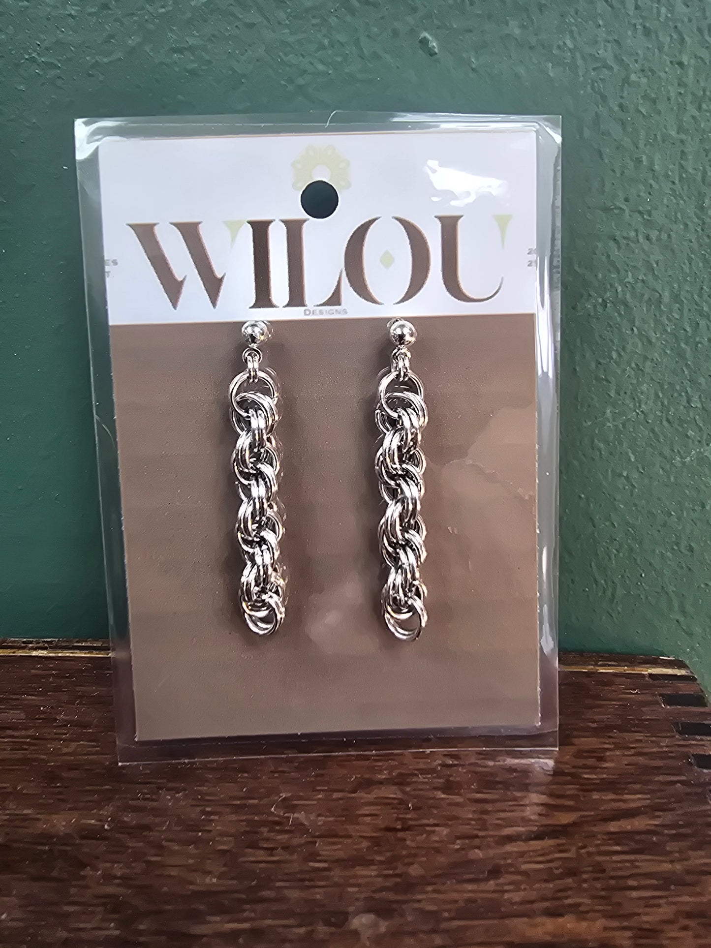 Knot Earrings by Wilou designs