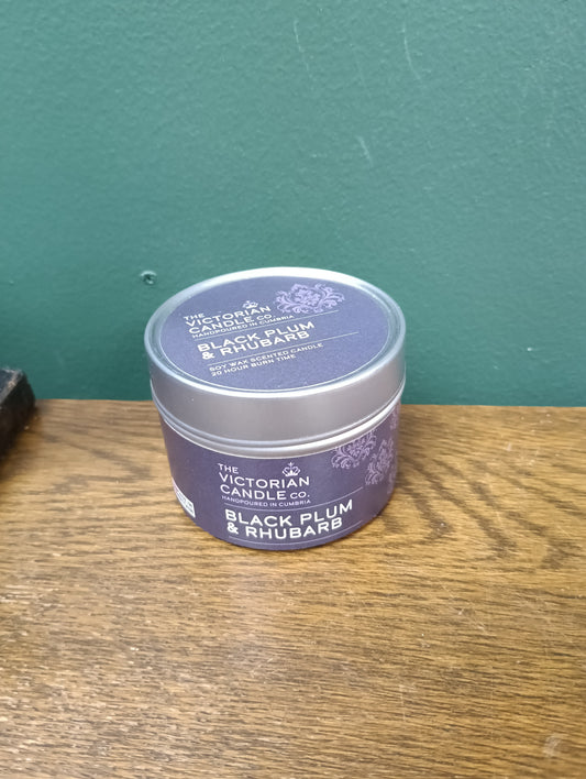 Black Plum & Rhubarb 20hr Candle