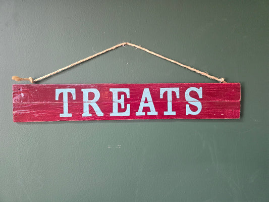Treats sign by Bongo Jesus