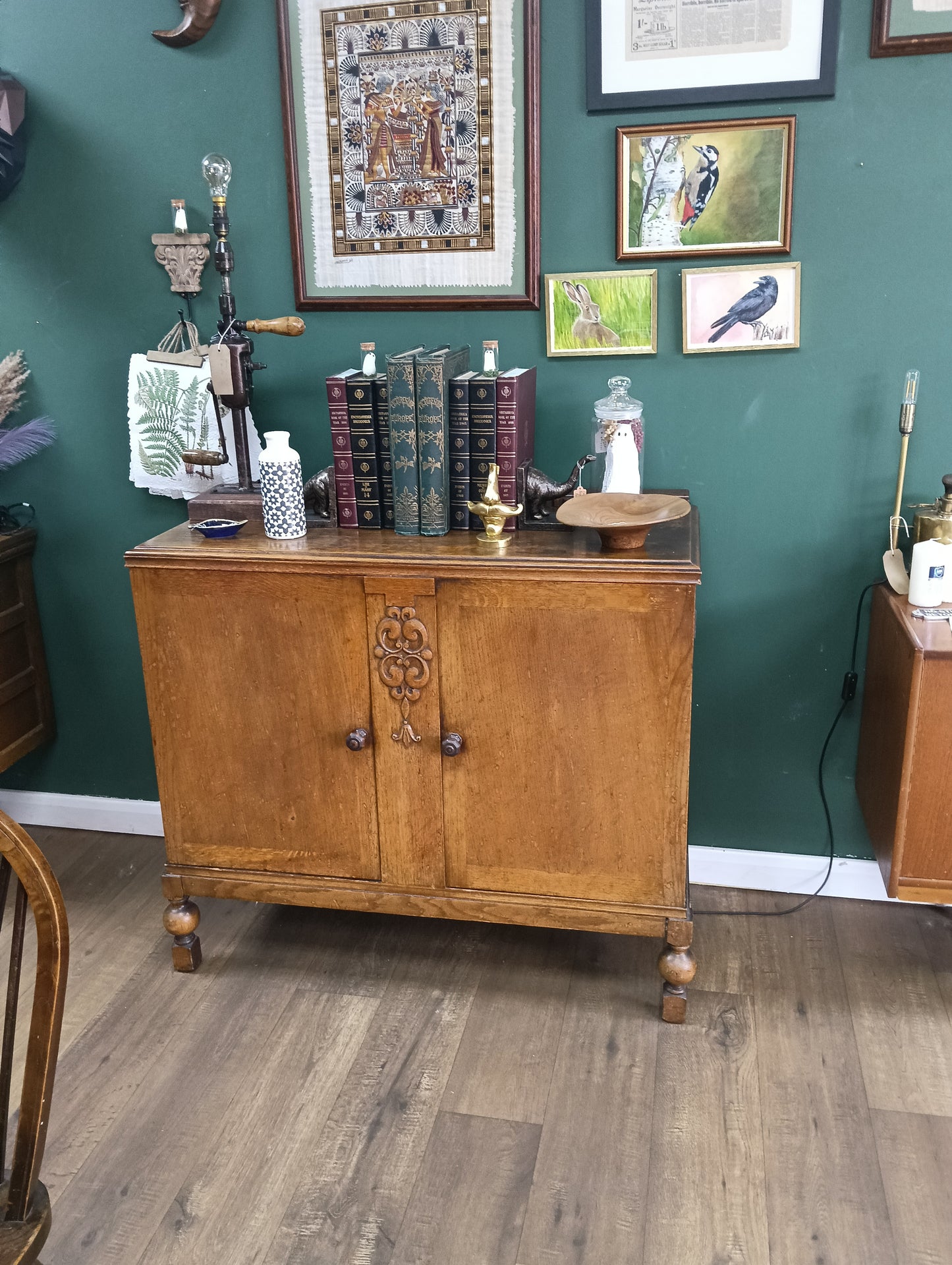 Art deco style cupboard