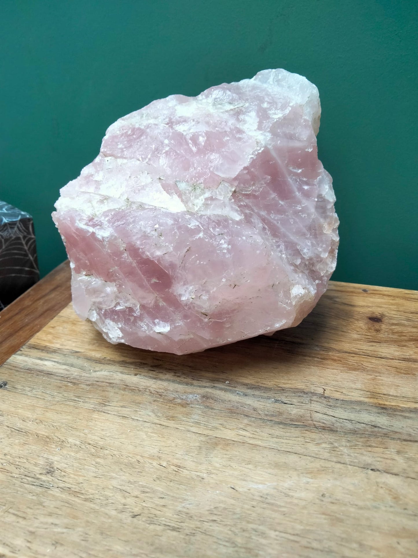 Natural Rose Quartz Crystal – Raw Formation